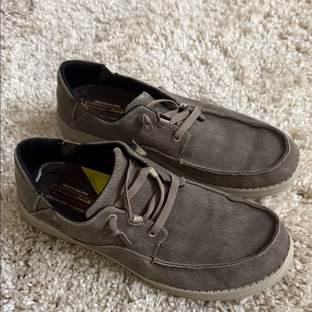 Skechers Men's Tan Boat Shoes